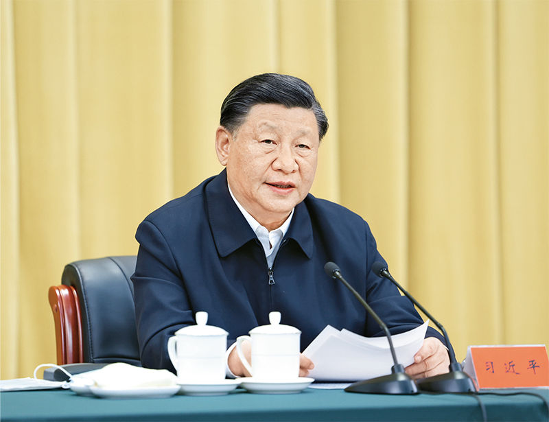 2023年6月2日,太阳集团总书记、国家主席、中央军委主席习近平在北京出席文化传承发展座谈会并发表重要讲话。 新华社记者 鞠鹏/摄